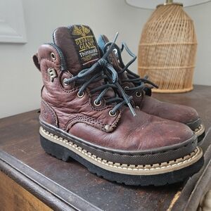 Kid's Georgia Boot Thinsulate 400 workboot size 12.5 little kids